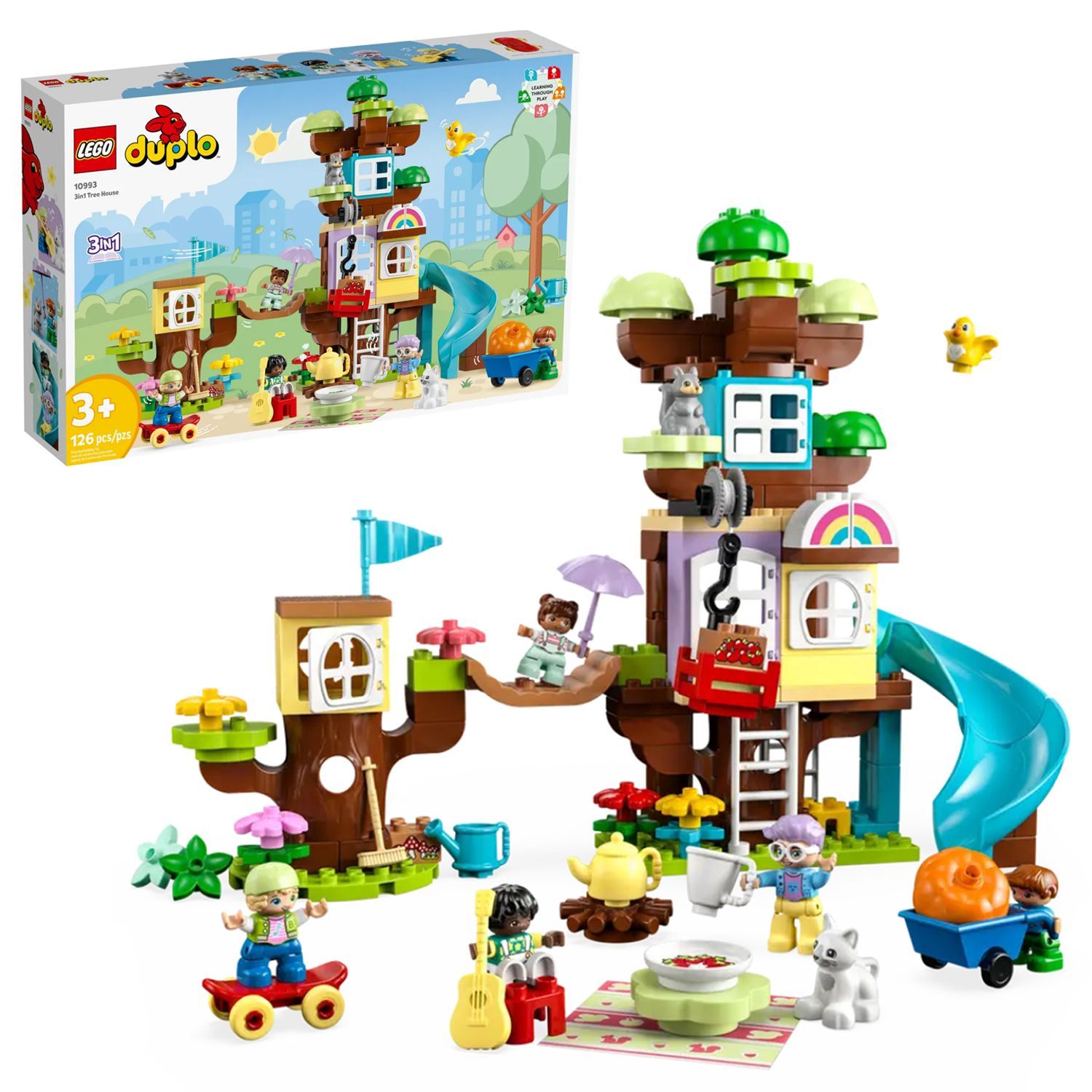 Конструктор LEGO DUPLO Дом на дереве 3в1 От 3 лет (шк. 5702017417714) -  купить по низкой цене в Казахстане с доставкой, интернет-магазин «Еркемай».