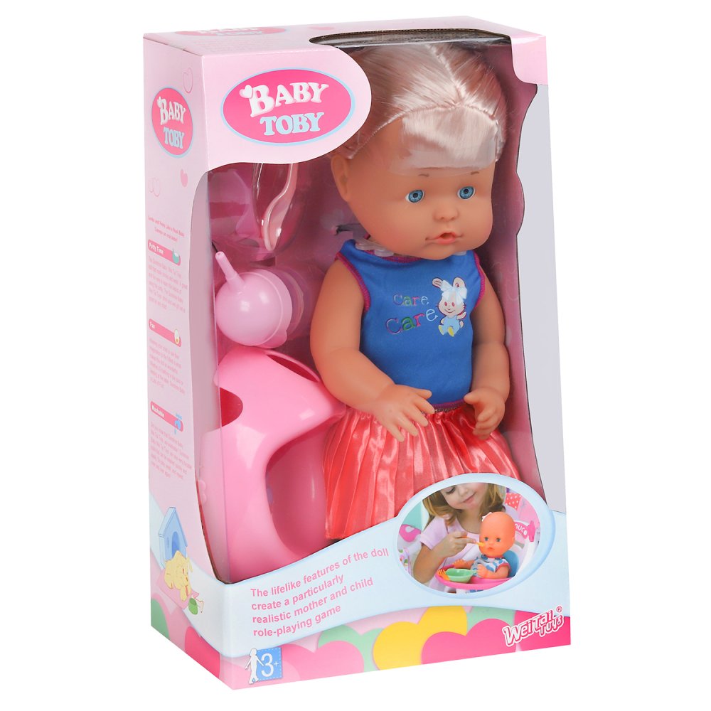 Пупс 32см. пьет,писает WEI TAI TOYS От 3 лет (шк. 4699002111461) - купить  по низкой цене в Казахстане с доставкой, интернет-магазин «Еркемай».