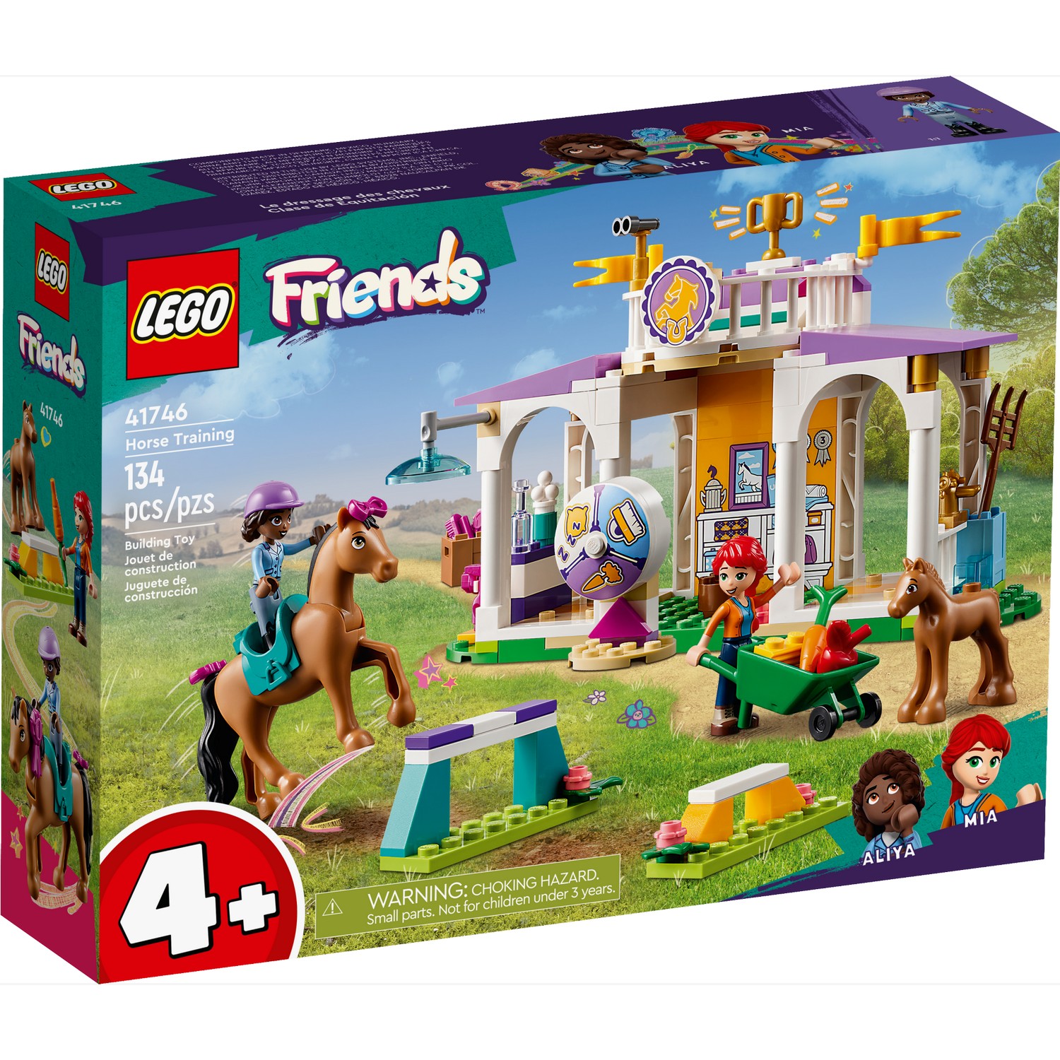 Конструктор LEGO Friends Школа верховой езды От 4 лет (шк. 5702017415291) -  купить по низкой цене в Казахстане с доставкой, интернет-магазин «Еркемай».