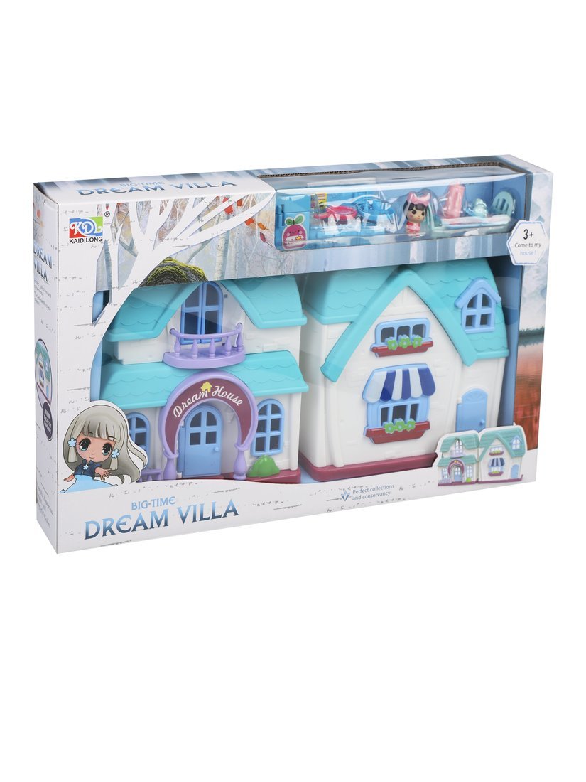 Дом для кукол Dream Villa Наша Игрушка От 3 лет (шк. 4630155253783) -  купить по низкой цене в Казахстане с доставкой, интернет-магазин «Еркемай».