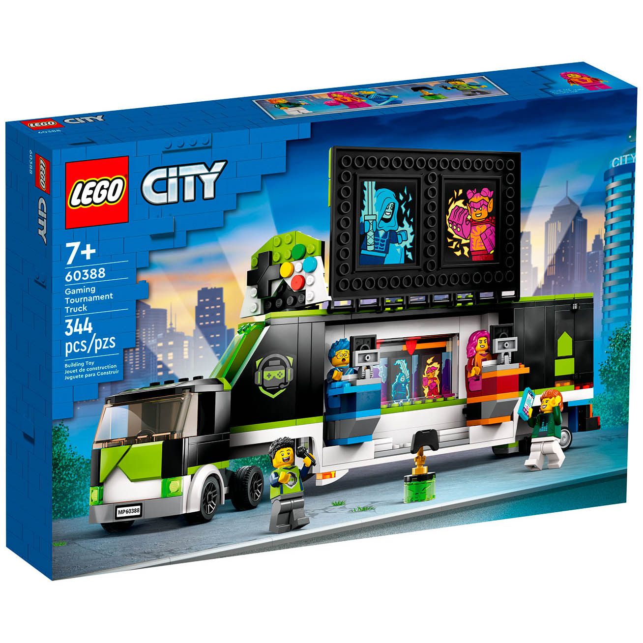 Конструктор LEGO City Фургон для видео игр От 7 лет (шк. 5702017416434) -  купить по низкой цене в Казахстане с доставкой, интернет-магазин «Еркемай».