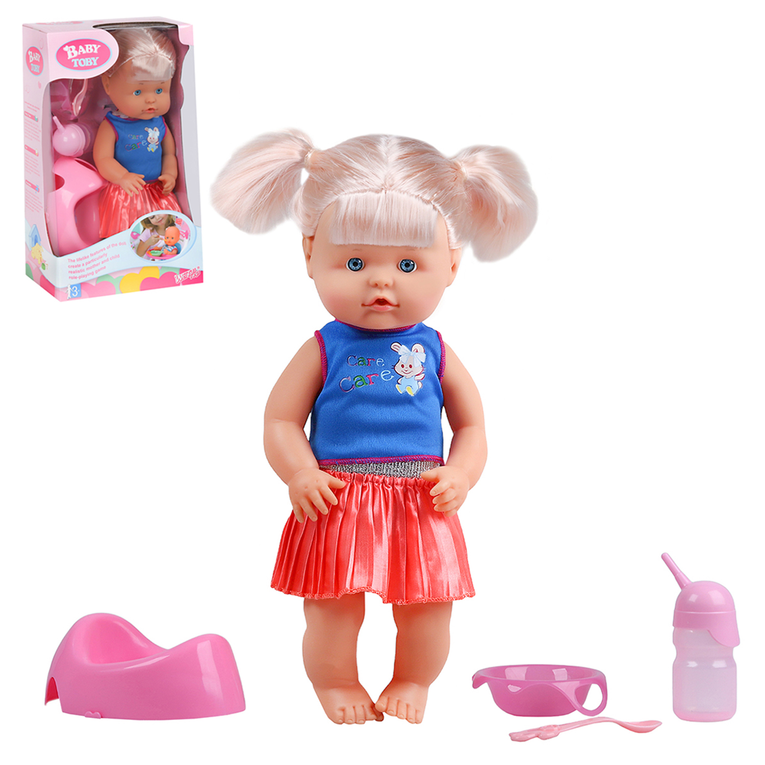 Пупс 32см. пьет,писает WEI TAI TOYS От 3 лет (шк. 4699002111461) - купить  по низкой цене в Казахстане с доставкой, интернет-магазин «Еркемай».