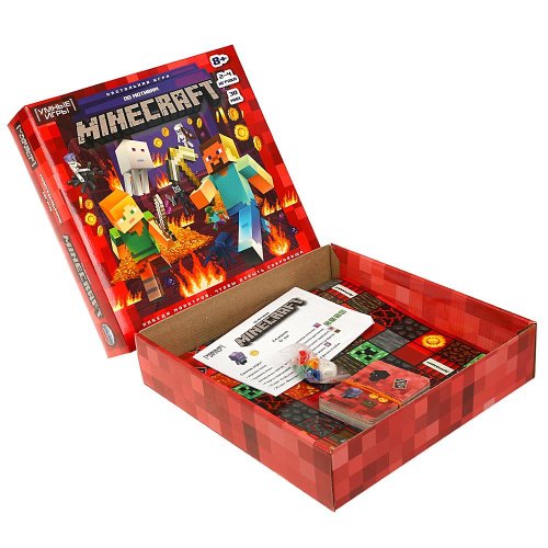 Настольная игра-ходилка По мотивам Minecraft
