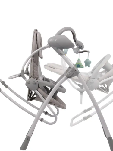 Электрокачели детские Misty(серый)