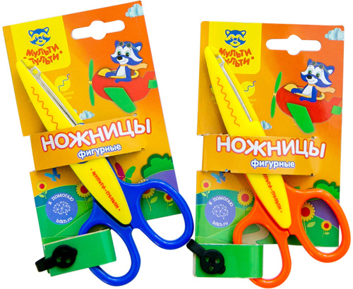 Ножницы Мульти-Пульти Приключения Енота фигурные