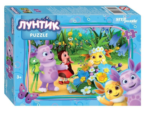 Пазлы 80дет. Мультгерои -2
