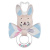 Погремушка Roxy-Kids с колечком FUNNY BUNNY, рисунок зигзаг