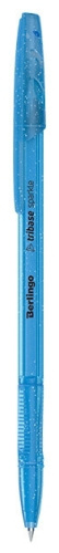 Ручка шариковая Berlingo Tribase Sparkle синяя 0,7мм.