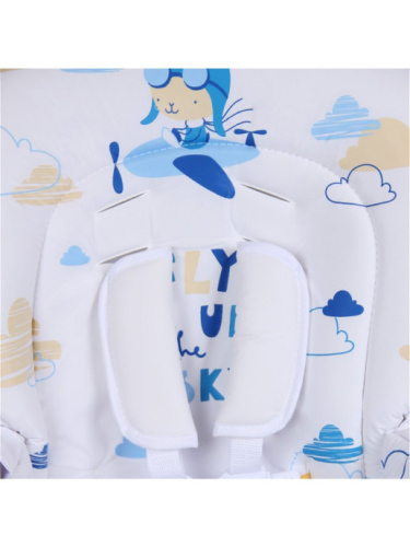 Стульчик для кормления Indigo BLOOM(голубой)