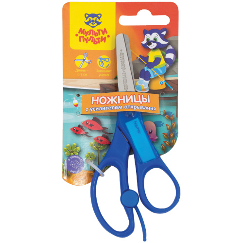 Ножницы Мульти-Пульти Приключения Енота с усилителем