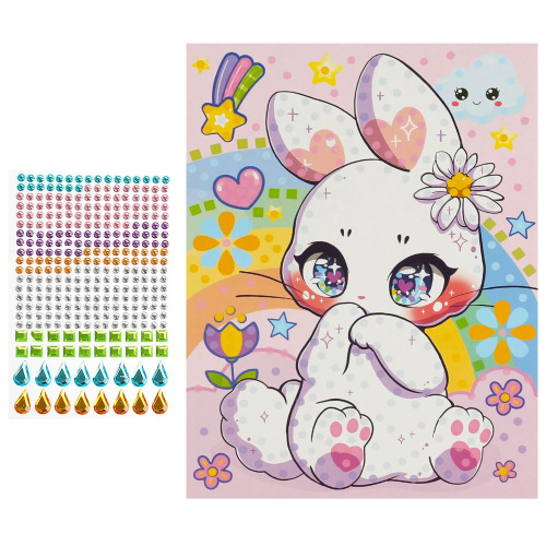 Кристальная мозаика Милый Зайка