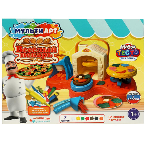 Набор Тесто для лепки Веселый пекарь