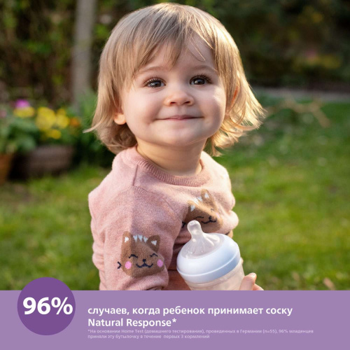 Бутылочка Philips AVENT Natural Response 330мл 3+мес
