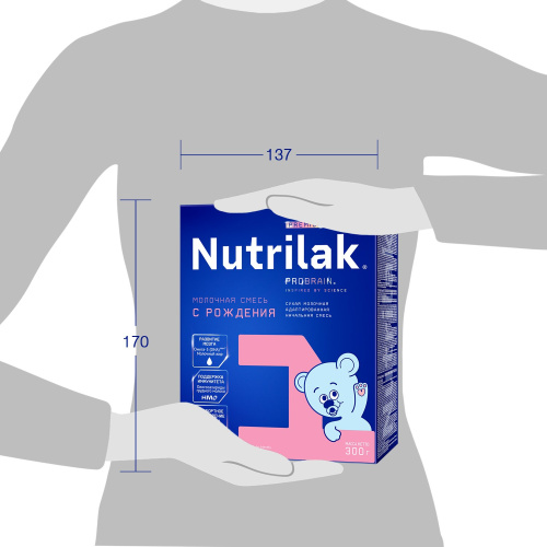 Смесь молочная Nutrilak Premium 1 300г с 0 месяцев