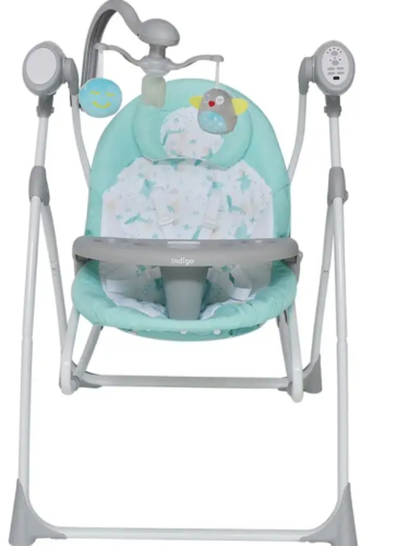 Электрокачели детские Misty(мятный)