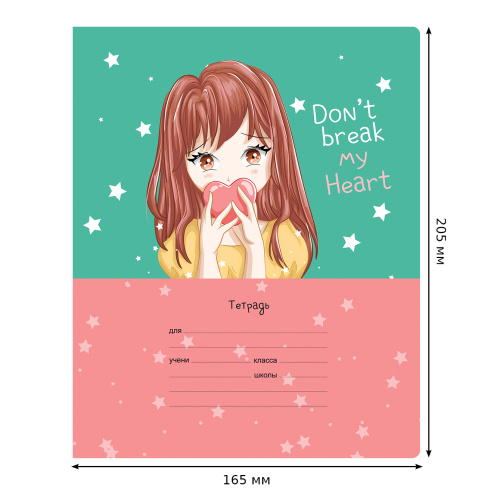 Тетрадь линия 24л. BG Star