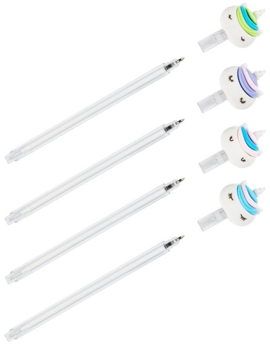 Ручка шариковая MESHU   White Unicorn