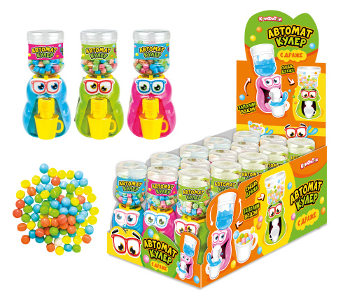 Игрушка Автомат Конфитой кулер со сладкими драже 20г