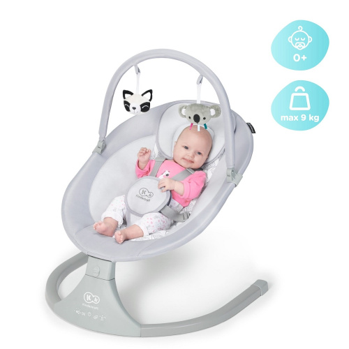 Колыбель-шезлонг Kinderkraft LULI (Grey)