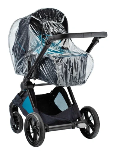 Дождевик на коляску Roxy Kids универсальный со светоотражателем в сумке