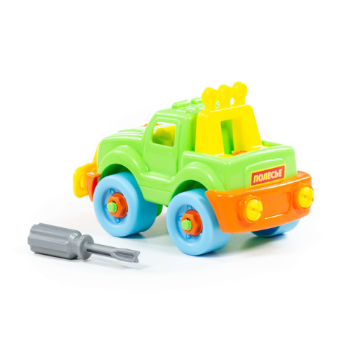 Конструктор-транспорт Джип 22дет.