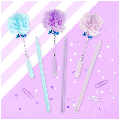 Ручка шариковая MESHU Unicorn синяя 0,7мм