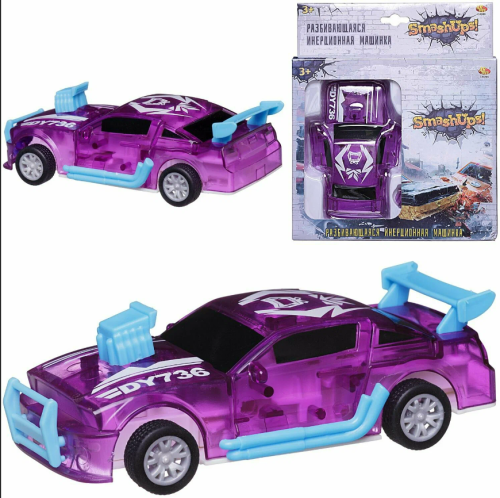 Инерционная разбивающаяся Машинка  1:35