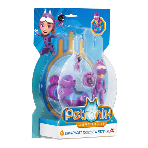 Набор Пэтмобиль и фигурка героя Эммы. Petronix