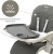 Стульчик для кормления iLovi Liam Plus (Gray)