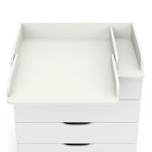 Детский комод Tomix Chester с раскладным пеленальным столиком (белый)