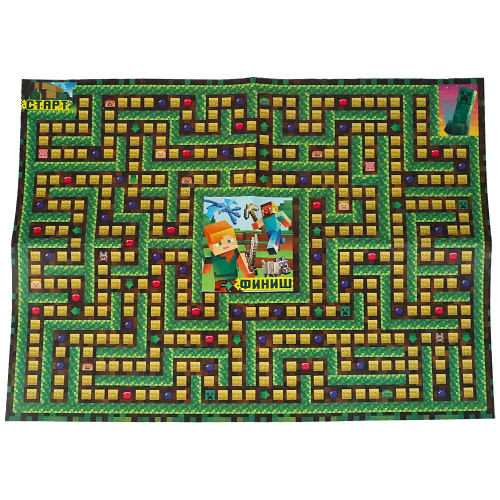 Настольная игра-ходилка Мой мир. В лабиринте