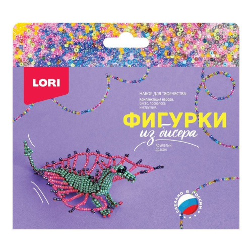 Набор для создния фигурки из бисера Крылатый дракон