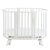 Кровать детская София 6в1 круг/овал с маятником(белый)