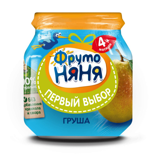 Пюре Фруто Няня груша 100 г