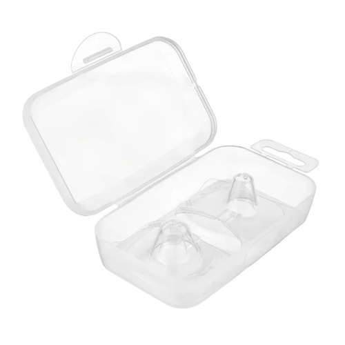 Защитные силиконовые накладки Roxy-Kids на соски при кормлении, размер S+M