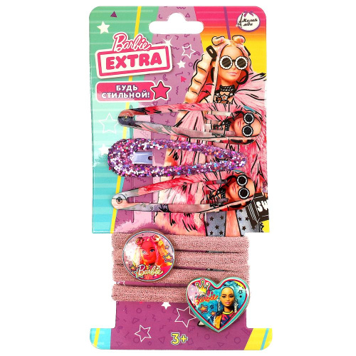 Набор аксессуаров для волос Barbie Extra 8шт.