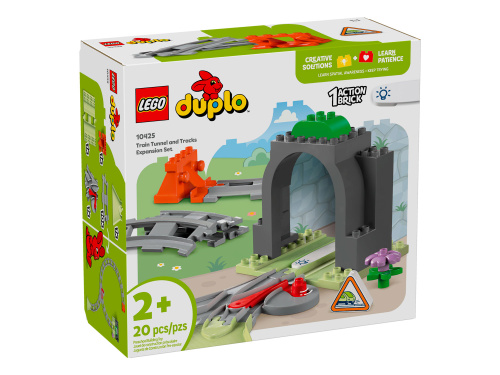 Конструктор LEGO DUPLO Набор для расширения Туннель и рельсы