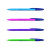 Набор ручек шариковых синие 4шт. 0,7мм ErichKrause R-301 Neon Stick