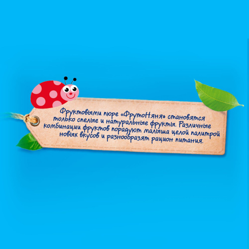 Пюре Фруто Няня Фруктовый салатик 90 г