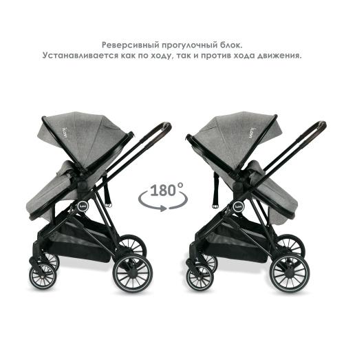 Коляска трансформер iLovi Grante (Black)