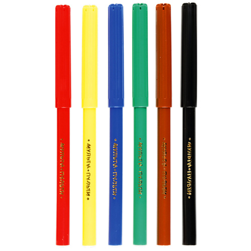 Набор фломастеров 6цв. Мульти-Пульти Енот в Италии