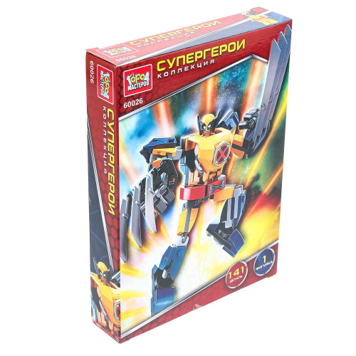 Конструктор Супергерои 141дет.