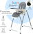 Стульчик для кормления iLovi Liam Plus (Gray)