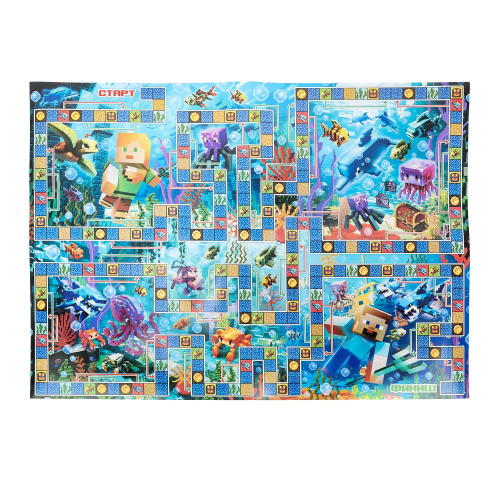 Настольная игра-ходилка По мотивам Minecraft