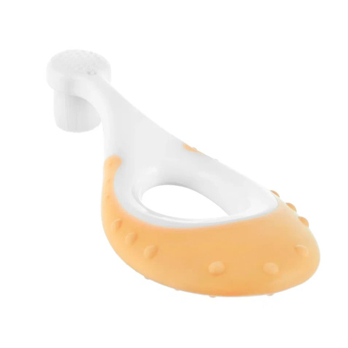 Детские зубные щетки Roxy-Kids SEAHORSE, цвет оранжевый и зеленый, 2шт