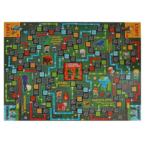 Настольная игра МЕГА-ходилка Мини-крут