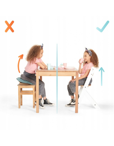 Стульчик для кормления Kinderkraft с подушкой ENOCK (White)