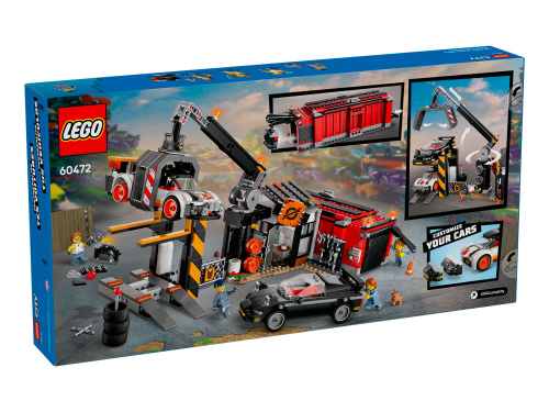 Конструктор LEGO City Свалка металлолома с машинами