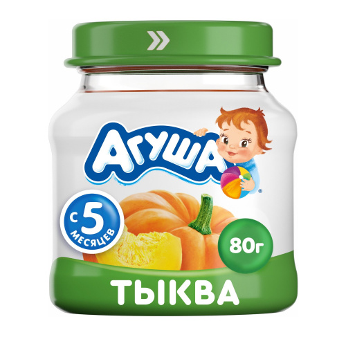 Пюре Агуша тыква 80 г