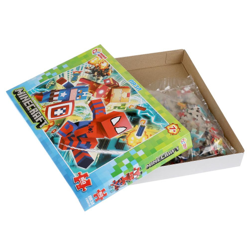 Пазлы 120дет. По мотивам Minecraft